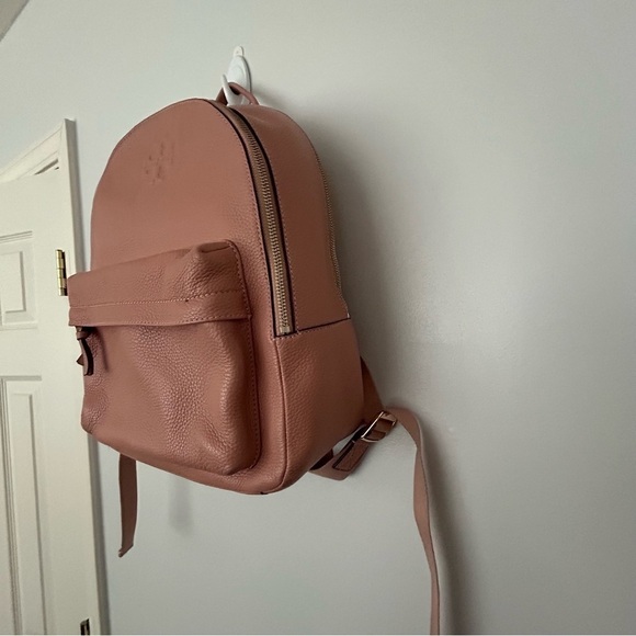 Tory Burch Thea pebbled web backpack main image 5